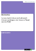 Cover-Bild zum Titel 'Lernen durch Lehren im Fachbereich Chemie am Beispiel der Thematik "Rund um den Wein"' von 'Nils Schäffner'