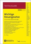 Cover-Bild zum Titel 'Wichtige Steuergesetze' von ''