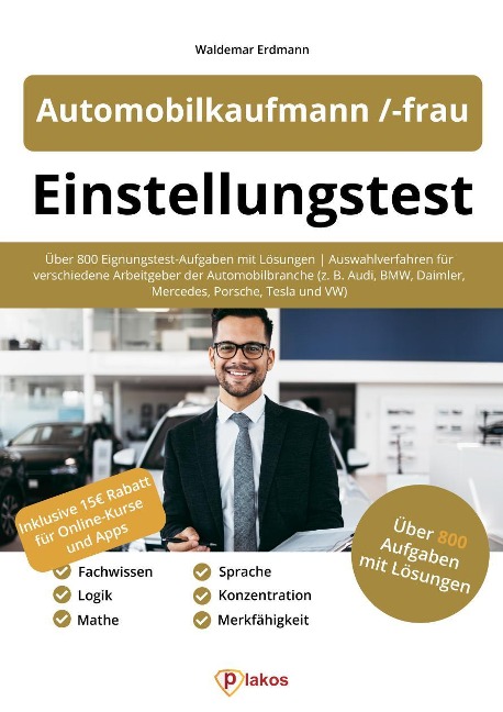 Einstellungstest Automobilkaufmann / -kauffrau - Waldemar Erdmann