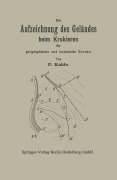 Cover-Bild zum Titel 'Die Aufzeichnung des Geländes beim Krokieren für geographische und technische Zwecke' von 'Na Kahle'