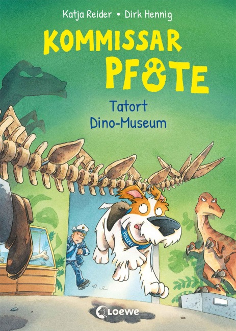Kommissar Pfote (Band 9) - Tatort Dino-Museum - Katja Reider