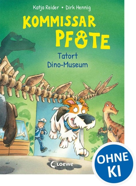 Kommissar Pfote (Band 9) - Tatort Dino-Museum - Katja Reider