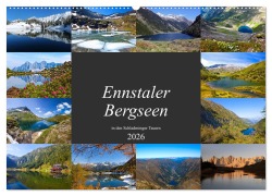 Ennstaler Bergseen in den Schladminger Tauern (Wandkalender 2026 DIN A2 quer), CALVENDO Monatskalender - Christa Kramer