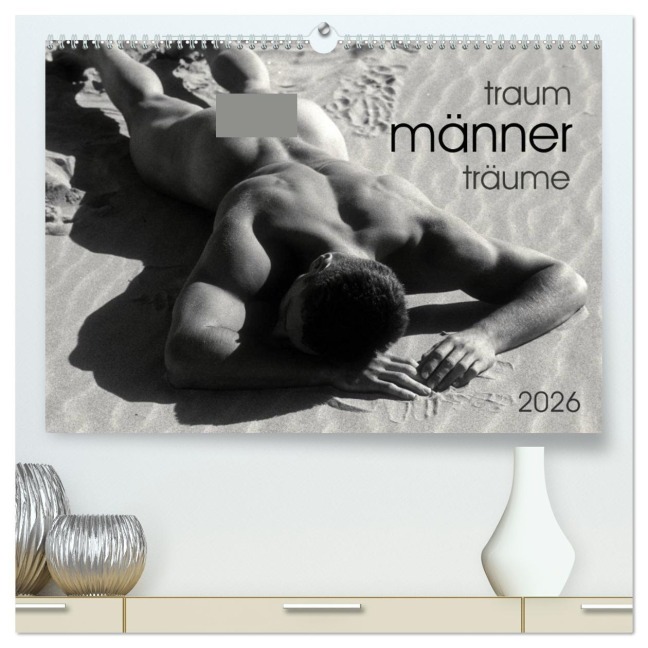 Traummänner Männerträume (hochwertiger Premium Wandkalender 2026 DIN A2 quer), Kunstdruck in Hochglanz - Malestockphoto Malestockphoto