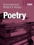 Cover-Bild zum Titel 'International Who's Who in Poetry 2005' von 'Europa Publications'