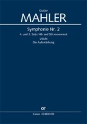 Cover-Bild zum Titel 'Symphonie Nr. 2 (Klavierauszug)' von 'Gustav Mahler'