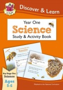 Cover-Bild zum Titel 'KS1 Science Year 1 Discover & Learn: Study & Activity Book' von 'Cgp Books'