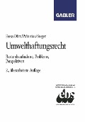 Cover-Bild zum Titel 'Umwelthaftungsrecht' von 'Eberhard Feess'