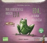 Cover-Bild zum Titel 'Der eifersüchtige Frosch Eda (Deutsch-Spanisch)' von 'Tülin Koziko¿lu'