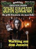 Cover-Bild zum Titel 'John Sinclair 2372' von 'Marie Erikson, Oliver Fröhlich'