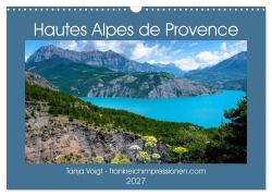Cover-Bild zum Titel 'Hautes Alpes de Provence (Wandkalender 2027 DIN A3 quer), CALVENDO Monatskalender' von 'Tanja Voigt'
