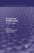 Cover-Bild zum Titel 'Family-Peer Relationships' von ''