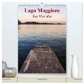Lago Maggiore - Das Westufer (hochwertiger Premium Wandkalender 2025 DIN A2 hoch), Kunstdruck in Hochglanz - 