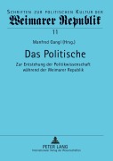 Cover-Bild zum Titel 'Das Politische' von ''