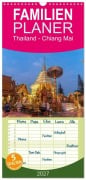 Cover-Bild zum Titel 'Familienplaner 2027 - Thailand - Chiang Mai mit 5 Spalten (Wandkalender, 21 x 45 cm) CALVENDO' von 'Peter Schickert'