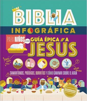 Biblia Infográfica Guía Épica a Jesús (Bible Infographics for Kids, Epic Guide to Jesus) - 