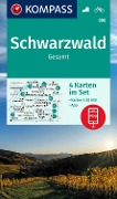 KOMPASS Wanderkarten-Set 888 Schwarzwald Gesamt (4 Karten) 1:50.000 - 