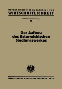 Cover-Bild zum Titel 'Der Aufbau des Österreichischen Siedlungswerkes' von 'Na Streeruwitz'