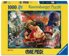 Cover-Bild zum Titel 'Erwachsenenpuzzle 1000 Teile - One Piece' von ''