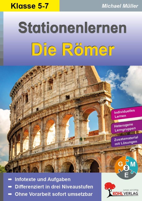 Kohls Stationenlernen Die alten Römer - 