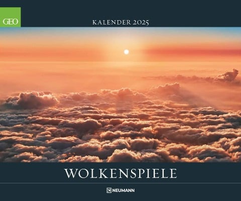 GEO Wolkenspiele 2025 - Wand-Kalender - Natur-Kalender - Poster-Kalender - 60x50 - 