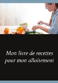 Mon livre de recettes pour mon allaitement - Cédric Menard