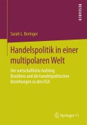 Cover-Bild zum Titel 'Handelspolitik in einer multipolaren Welt' von 'Sarah L. Beringer'