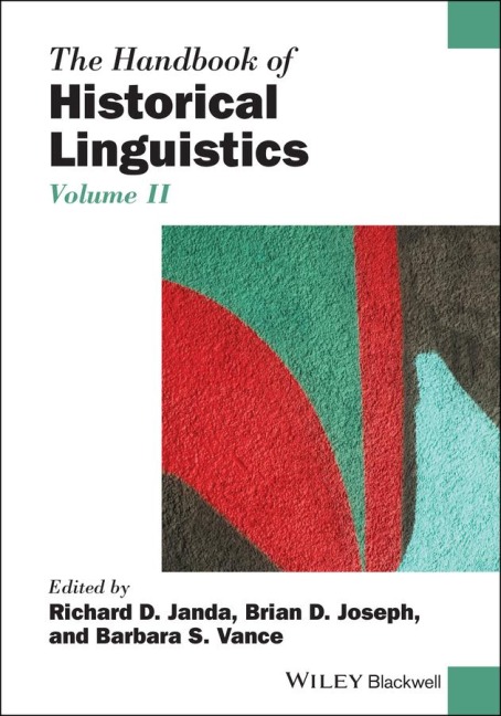 The Handbook of Historical Linguistics, Volume II - 