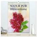 NATUR PUR Blütenträume (hochwertiger Premium Wandkalender 2025 DIN A2 hoch), Kunstdruck in Hochglanz - Karin Dietzel