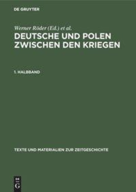 Deutsche und Polen zwischen den Kriegen - 