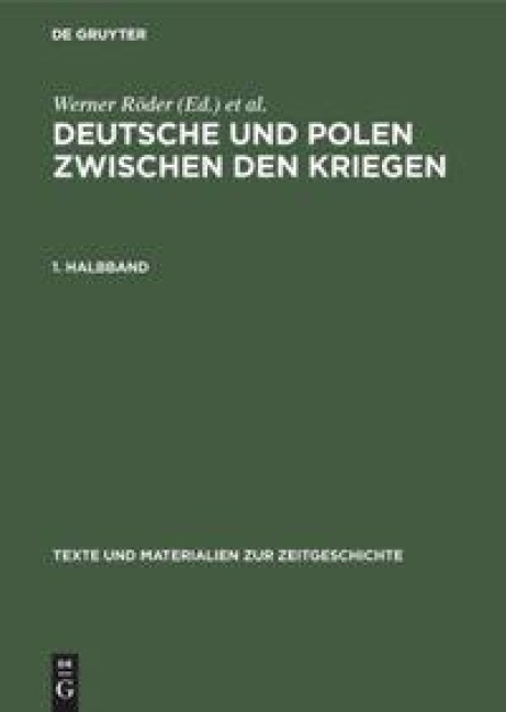 Deutsche und Polen zwischen den Kriegen - 