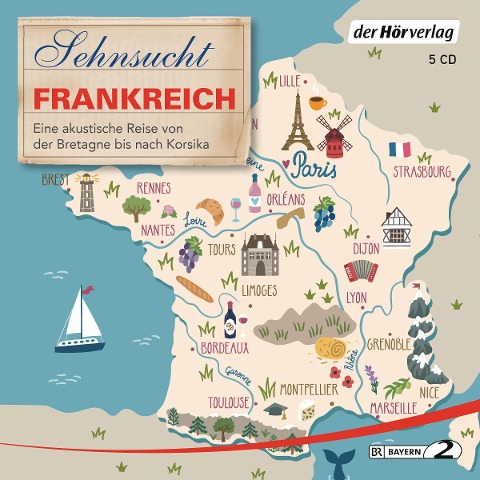 Sehnsucht Frankreich 5 CD - Thomas Grasberger, Manfred Schuchmann, Till Ottlitz, Francine Singer