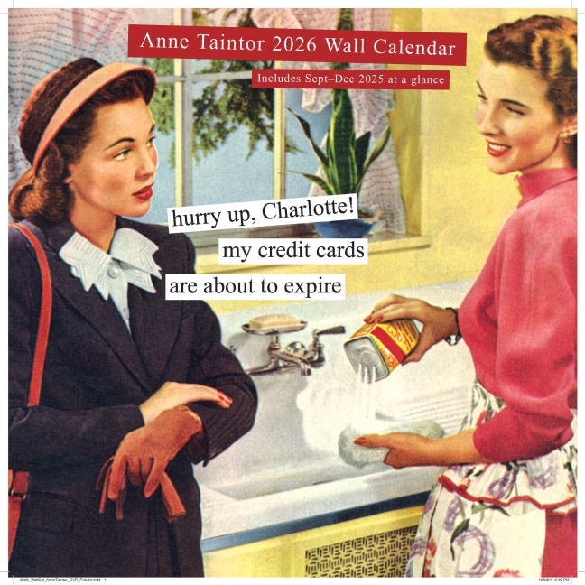 Anne Taintor 2026 Wall Calendar - Anne Taintor