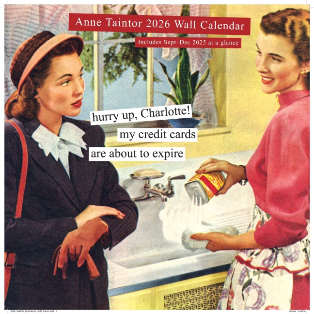 Anne Taintor 2026 Wall Calendar - Anne Taintor