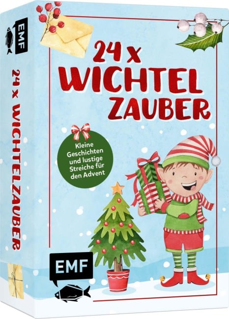 Adventskalender-Kartenset: 24 x Wichtelzauber - Nicola Berger