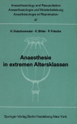 Cover-Bild zum Titel 'Anaesthesie in extremen Altersklassen' von ''