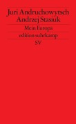 Cover-Bild zum Titel 'Mein Europa' von 'Juri Andruchowytsch, Andrzej Stasiuk'