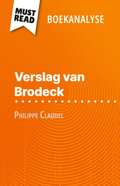 Verslag van Brodeck van Philippe Claudel (Boekanalyse) - Cécile Perrel