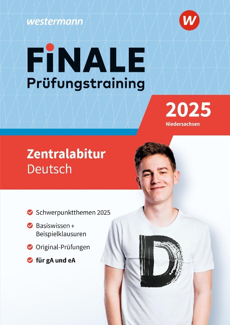 FiNALE Prüfungstraining Zentralabitur Niedersachsen. Deutsch 2025 - Tina Schott, Elke Helma Rothämel, Marcus Klinge, Carina Konowalow, Harald Fischmann