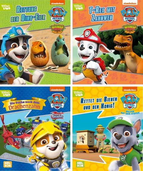 Nelson Mini-Bücher: 4er PAW Patrol 21-24 - 