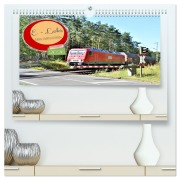 Cover-Bild zum Titel 'E-Loks - Bahn-Impressionen (hochwertiger Premium Wandkalender 2026 DIN A2 quer), Kunstdruck in Hochglanz' von 'Günther Klünder'
