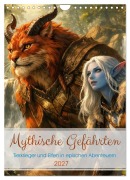 Cover-Bild zum Titel 'Mythische Gefährten (Wandkalender 2027 DIN A4 hoch), CALVENDO Monatskalender' von 'Liam Blue'