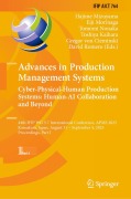 Cover-Bild zum Titel 'Advances in Production Management Systems. Cyber-Physical-Human Production Systems: Human-AI Collaboration and Beyond' von ''