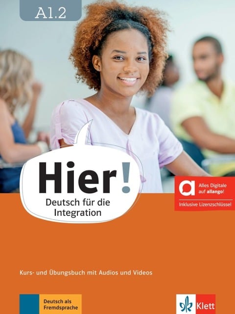 Hier! A1.2 - Hybride Ausgabe allango. Kurs- und Übungsbuch mit Audios und Videos inklusive Lizenzschlüssel allango (24 Monate) - 