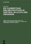 Einleitung und Geschichte der deutsch-italienischen Sprachen-, Völker- und Staatentscheide im Etschtale - Otto Stolz