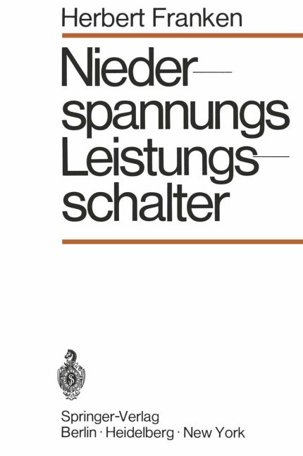 Niederspannungs-Leistungsschalter - Herbert Franken