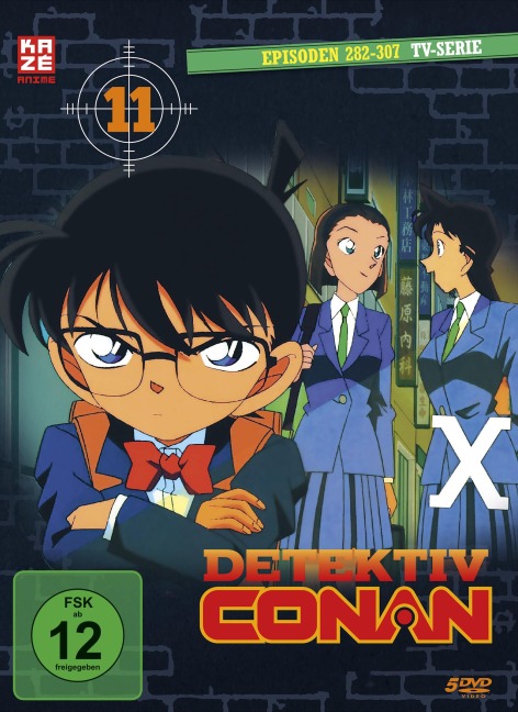 Detektiv Conan - TV-Serie - DVD Box 11 (Episoden 282-307) (5 DVDs) - 