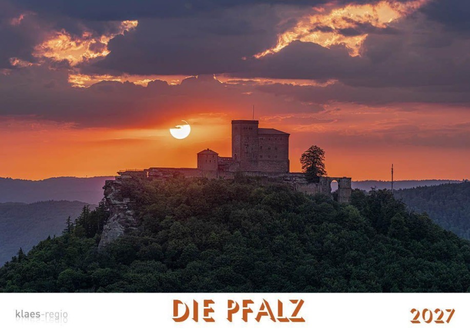 Die Pfalz 2027 Bildkalender A4 quer, spiralgebunden - 