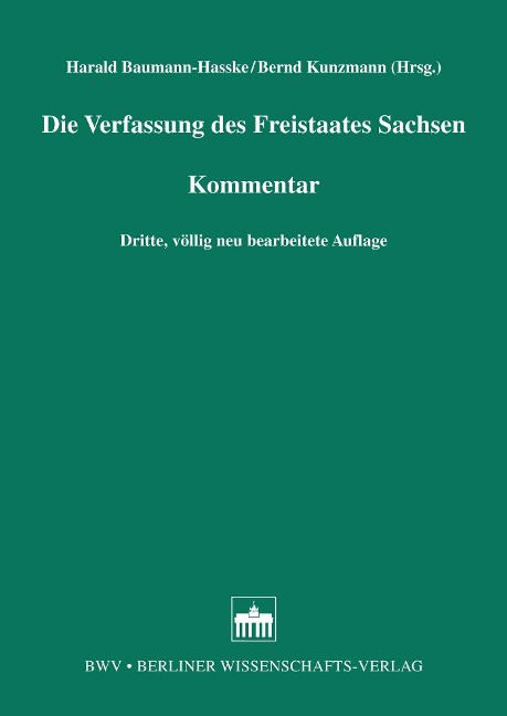 Die Verfassung des Freistaates Sachsen - 