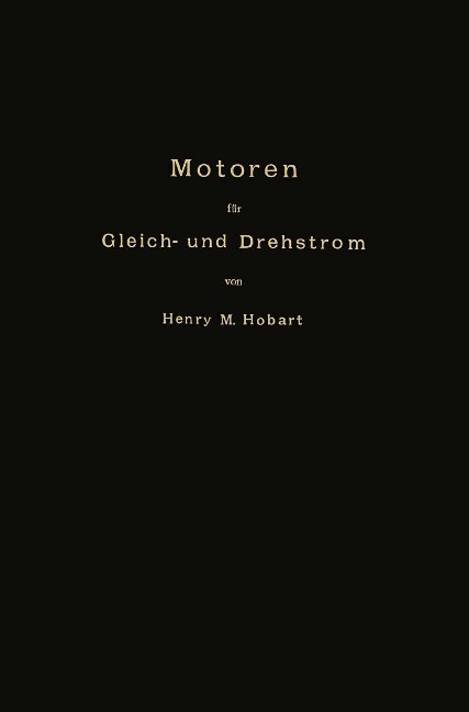 Motoren für Gleich- und Drehstrom - Hobart Punga